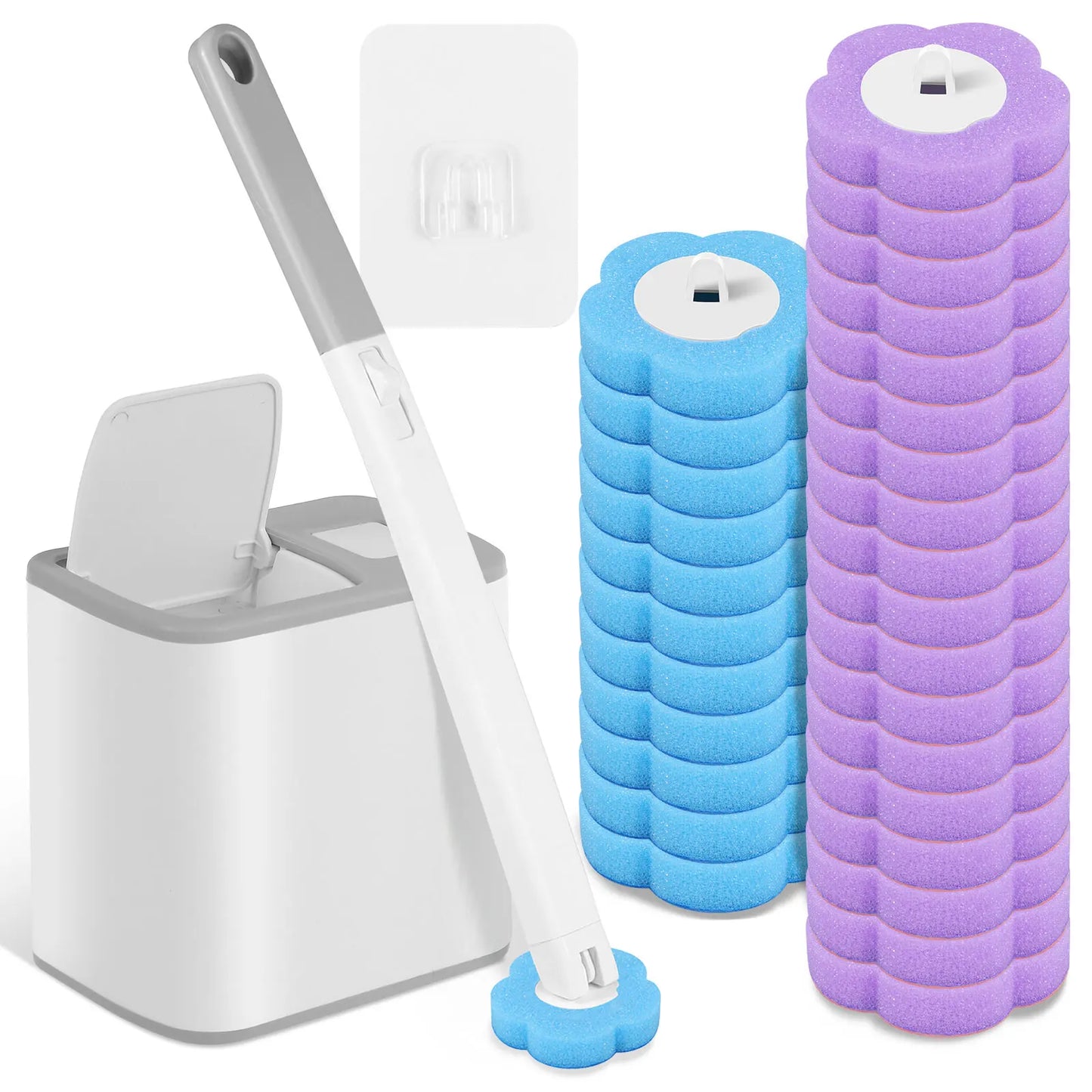 Nuvelas AquaLuxe Disposable Toilet Brush