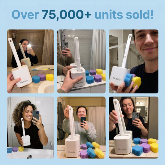 Nuvelas AquaLuxe Disposable Toilet Brush